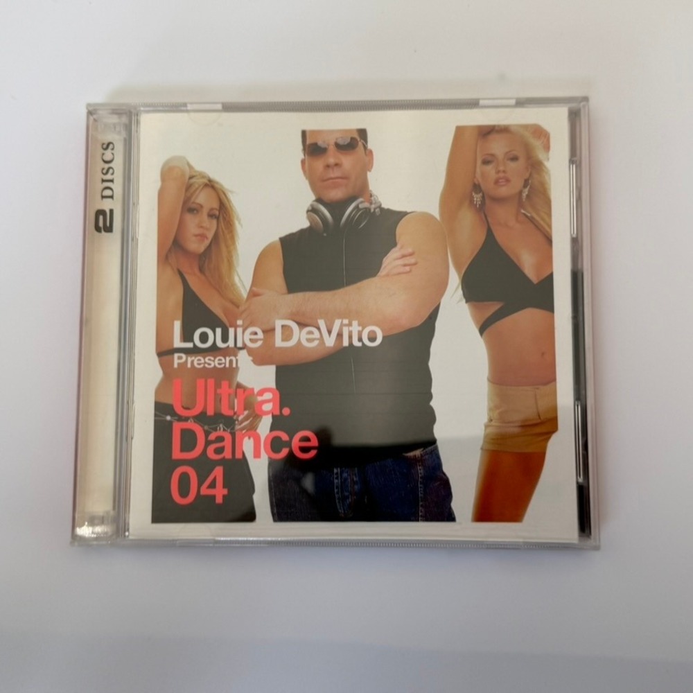 Louie DeVito Presents Ultra Dance 04 2-Disc CD Compilation Electronic EDM